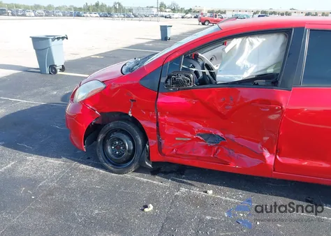 2010 Toyota Yaris from USA, damaged, VIN JTDKT4K34A5301549